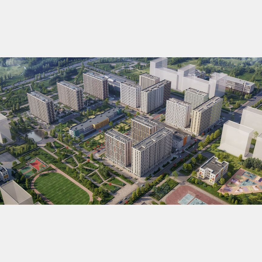 3-к. квартира, 85,2 м², 2/15 эт.