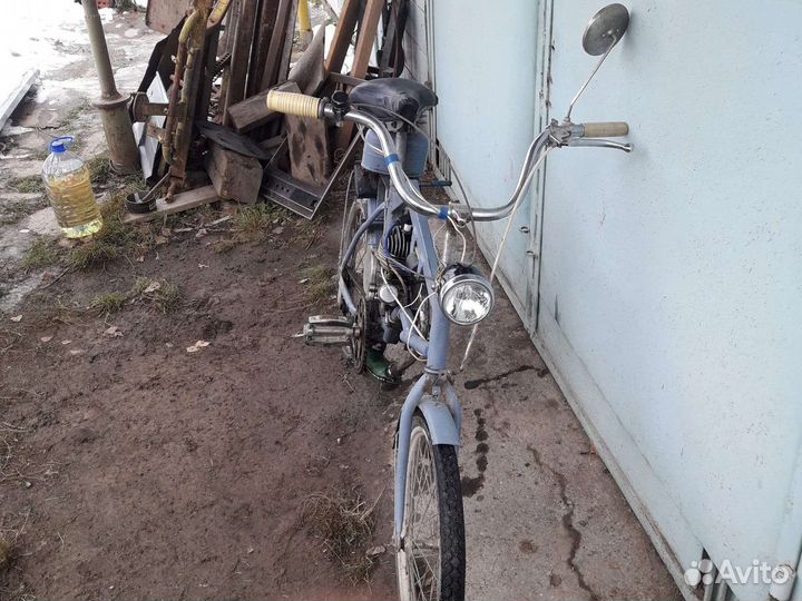Мопед самодельный двигатель д6