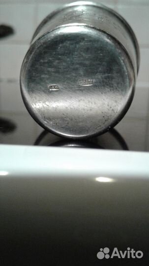 Рюмка. Серебро. 875. СССР