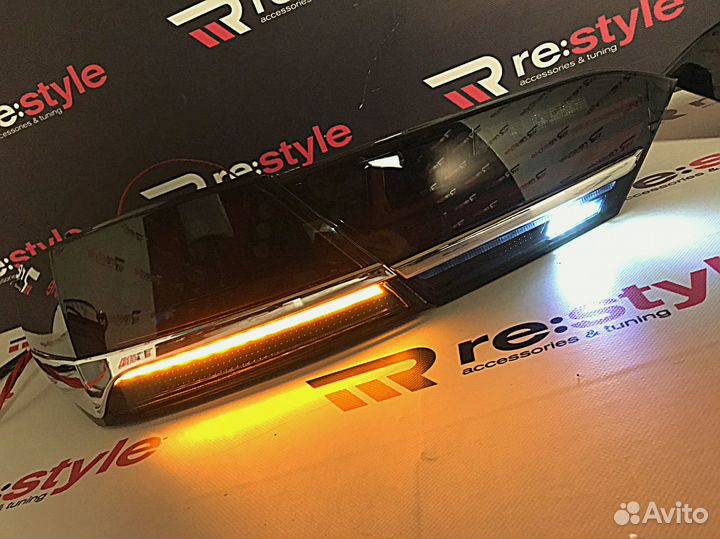 Стопы Toyota Camry 70 Lexus Style С хромом