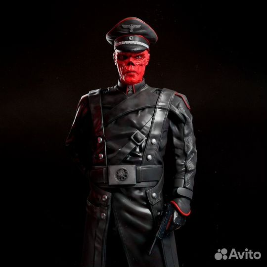 Красный Череп Marvel 3D модель