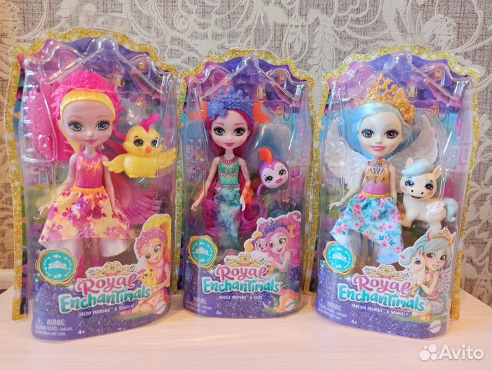 Кукла enchantimals с питомцем