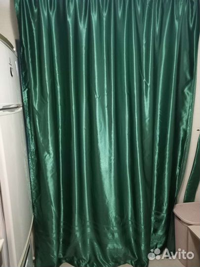 Шторы атласные 