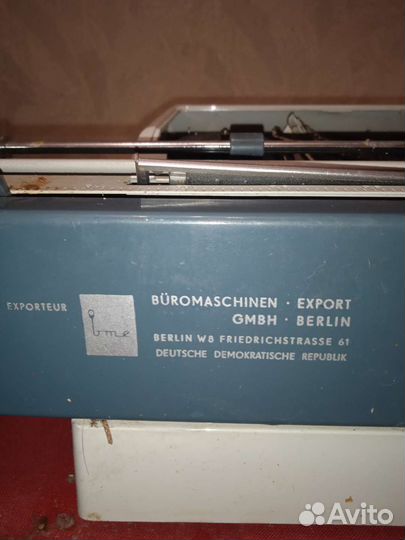 Печатная машинка. (гдр)