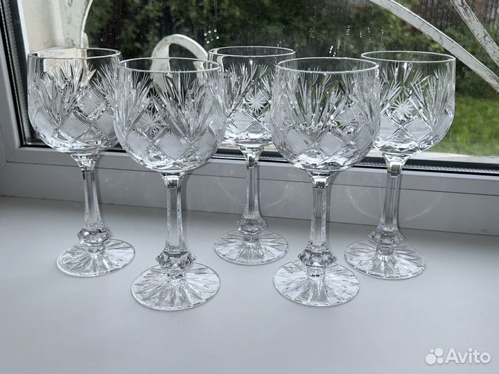 Хрустальные фужеры 