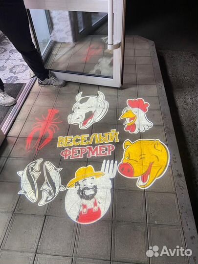 Гобо проектор для рекламы от 20 до 600 вт