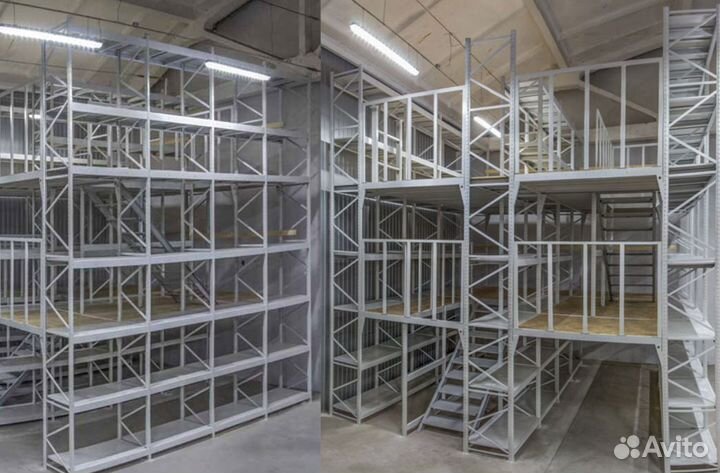 Мезонин для складских помещений