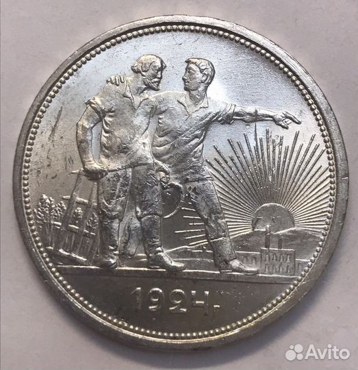1 Рубль 1924 года 2 ости
