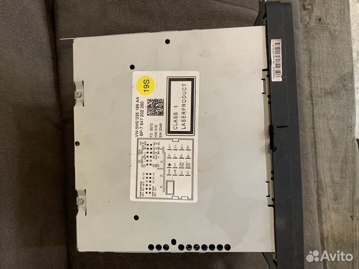 Магнитола Volkswagen tiguan 2011-2016