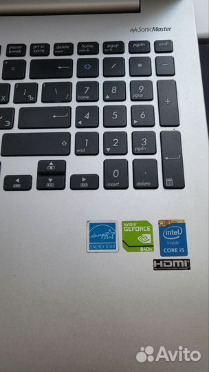 Игровой ноутбук asus