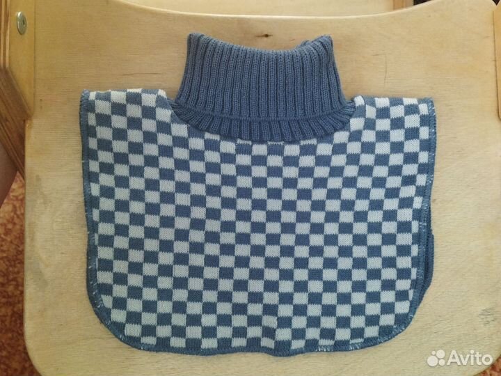 Манишка детская, шарф