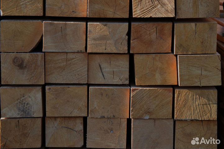 Экологичный брус из лиственницы