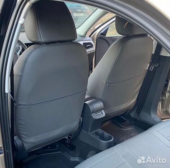 Чехлы из экокожи для VW Polo с 2020 от Автопилот