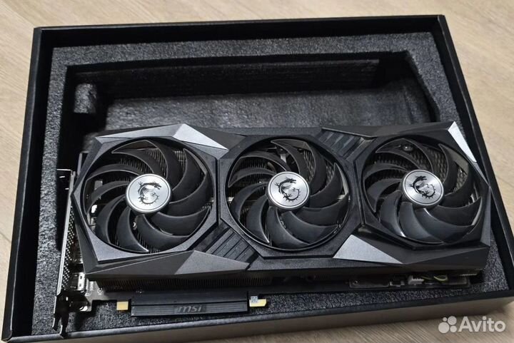 Видеокарта MSi 3080 ti 12 Gb gaming x trio