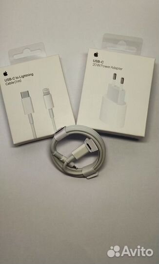 Зарядка (блок+кабель) для Айфона USB C