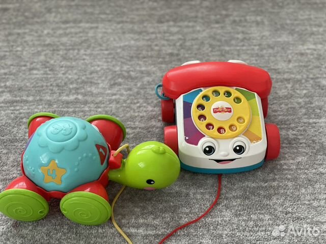 Игрушки каталки Fischer price
