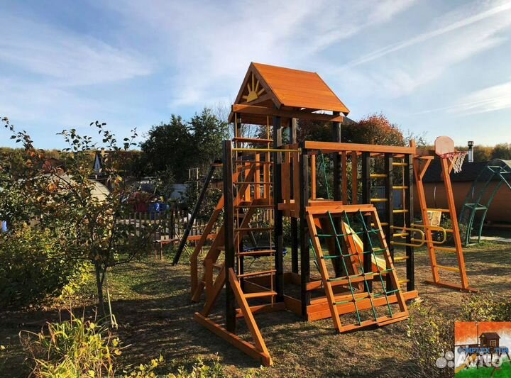 Детская площадка с доставкой до дачи