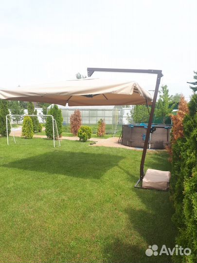 Зонт на боковой опоре 4х191