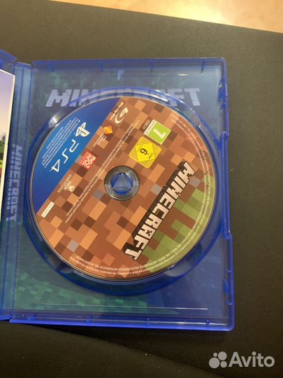 Minecraft ps4 диск