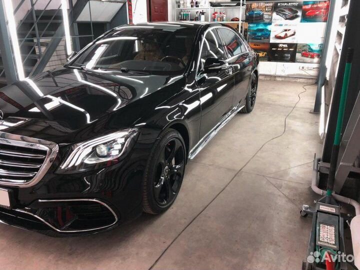 Рестайлинг обвес S-class w222 в стиле S63 AMG с