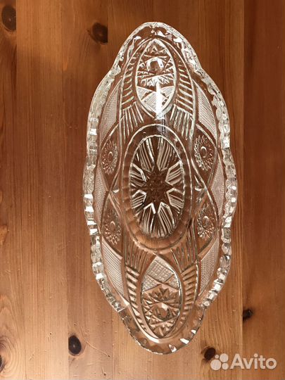 Ваза хрустальная СССР