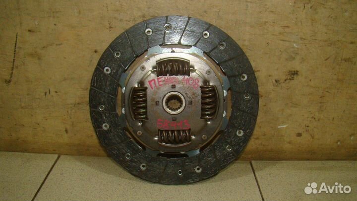 Диск сцепления Peugeot 408 2010-2014