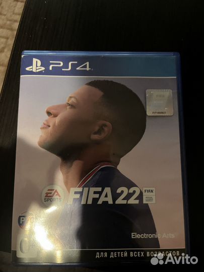 Fifa 22 ps4 диск на русском