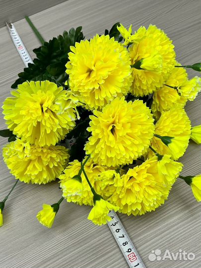 Искусственные цветы гвоздики опт и розница