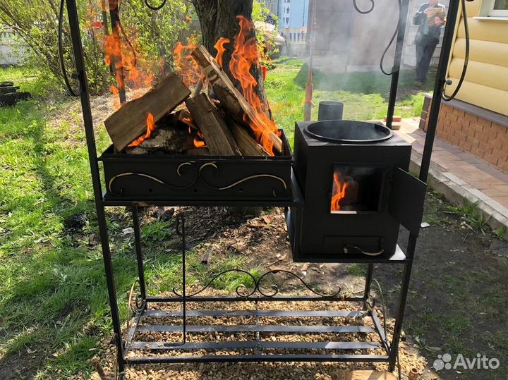 Мангал беседка