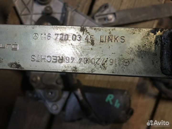 Электро подъемников Mercedes-Benz S-Class W116