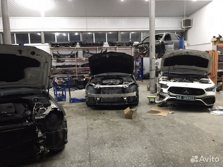 Бампер mercedes w213