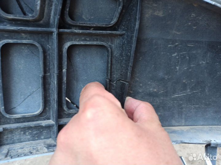 Octavia A7 рестайл усилитель бампера