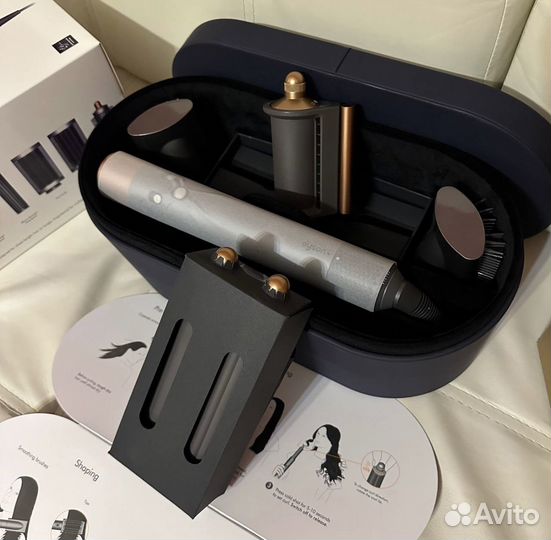 Dyson airwrap оригинал новый золотой long