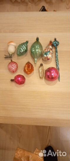 Елочные игрушки СССР