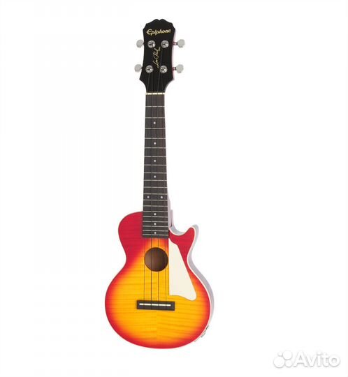 Укулеле Epiphone LES paul AC/EL ukulele heritage c