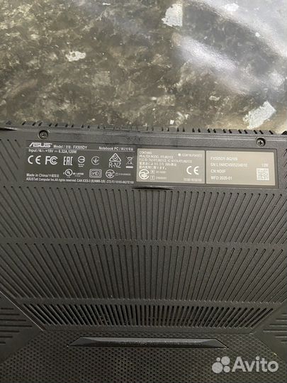 Игровой ноутбук Asus tuf gaming fx505dy