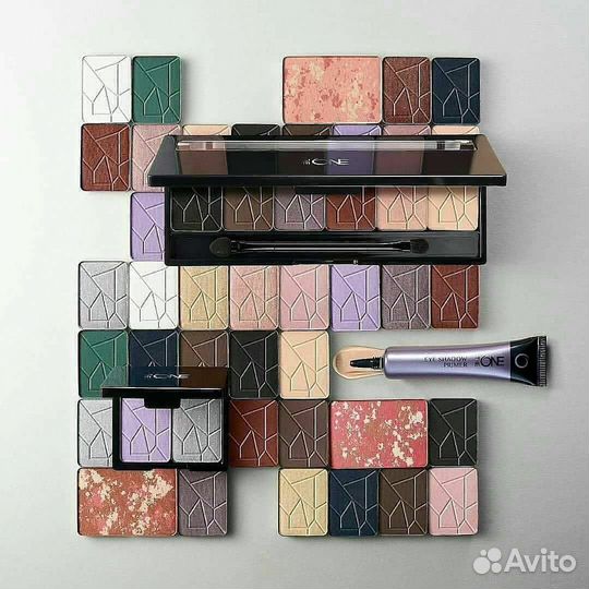 Тени разных коллекций от Oriflame