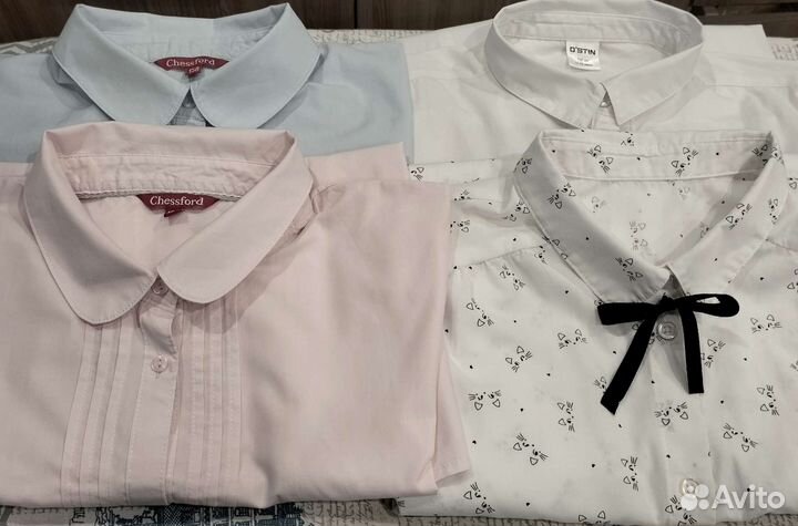 Блузки школьные 152/158/164