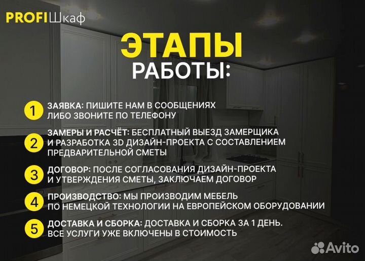 Кухни на заказ Кухонные гарнитуры с доставкой