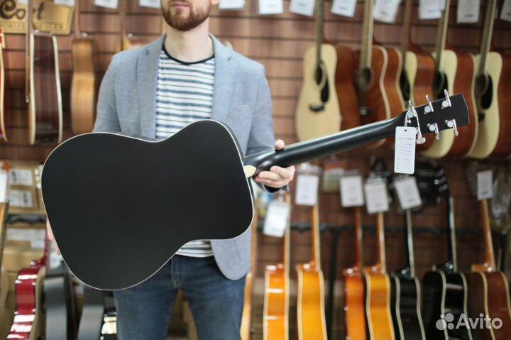 Акустическая гитара Parkwood PF51-wbag-BKS