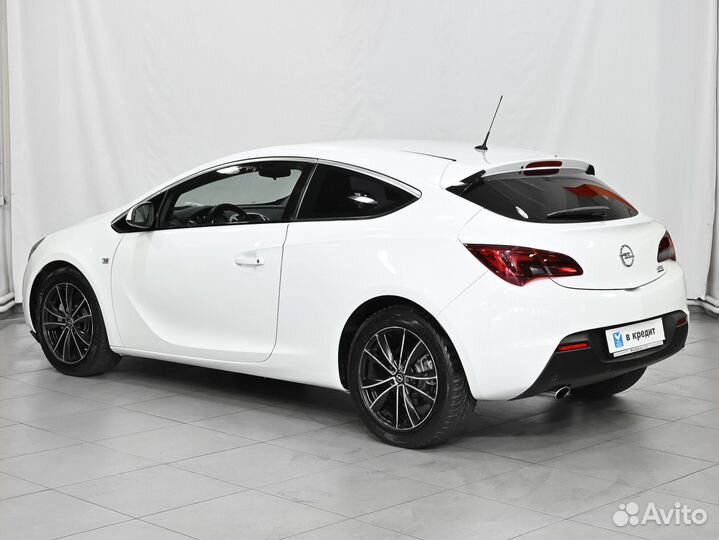 Opel Astra GTC 1.4 AT, 2013, 130 000 км
