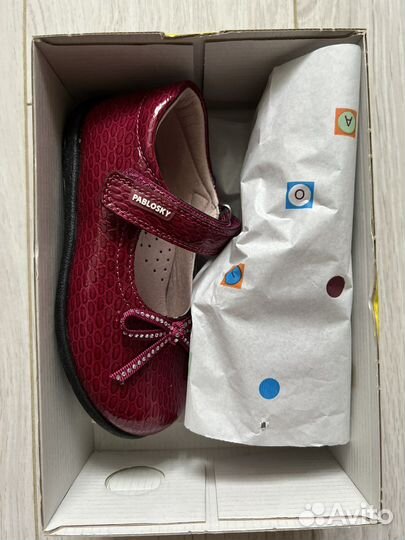 Туфли для девочки pablosky