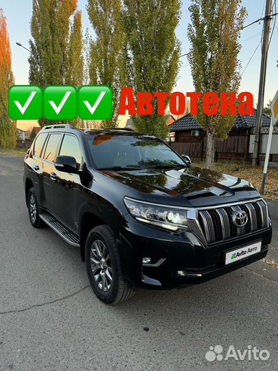 Toyota Land Cruiser Prado 2.8 AT, 2018, 121 000 км