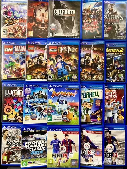Б/У игры для PS Vita