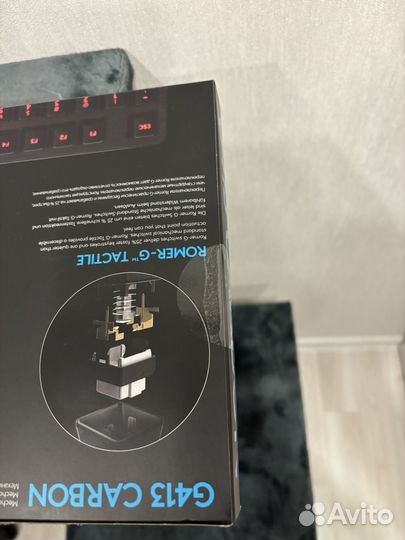 Игровая клавиатура Logitech G G413 Carbon USB