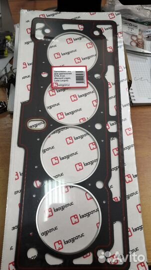 Прокладка гбц логан сандеро паранит