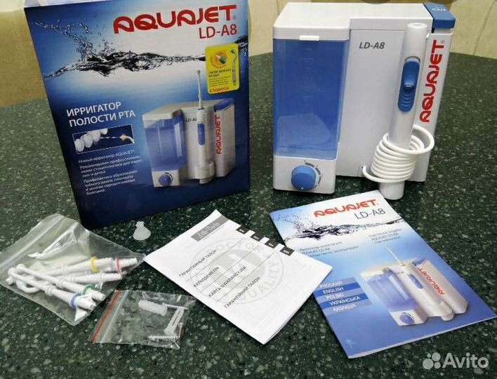 Ирригатор Aquajet LDA8 белый