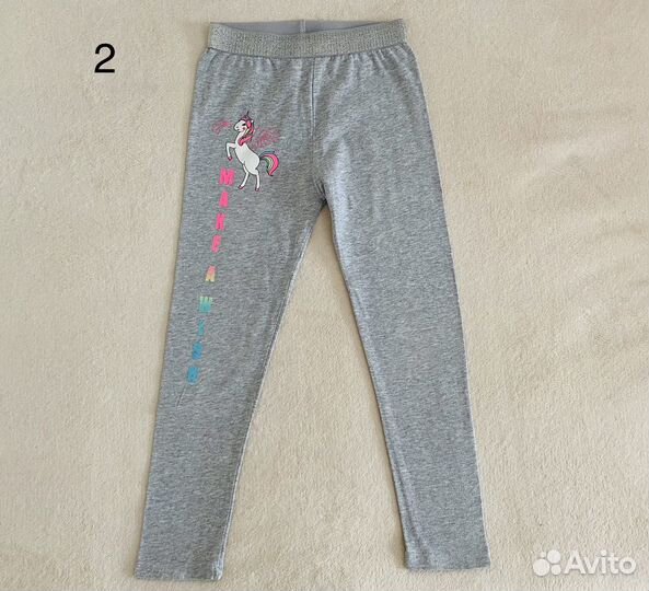 Леггинсы на девочку 116, 122