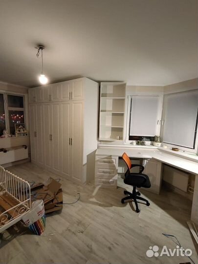 Рабочая зона в углу за 5 дней