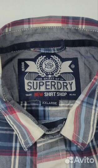 Мужская рубашка Superdry с коротким рукавом